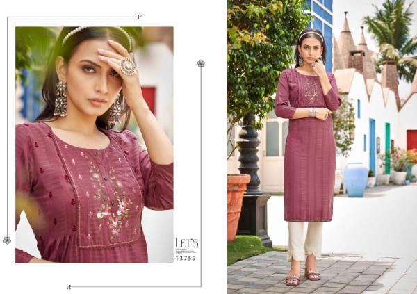 Kalaroop Noori Regular Wear Rayon Designer Long Kurti Collection